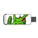 Cactus Portable USB Flash (One Side) Front