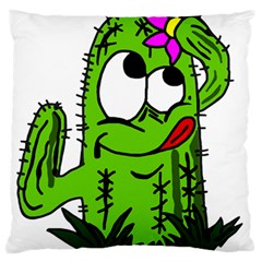 Cactus Standard Flano Cushion Case (one Side) by IIPhotographyAndDesigns