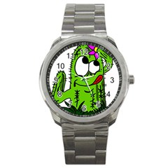 Cactus Sport Metal Watch by IIPhotographyAndDesigns