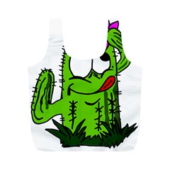 Cactus Full Print Recycle Bag (m) by IIPhotographyAndDesigns