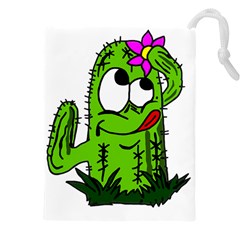 Cactus Drawstring Pouch (4xl) by IIPhotographyAndDesigns