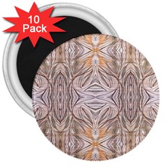 Inked patterns repeats 3  Magnets (10 pack) 