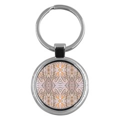 Inked patterns repeats Key Chain (Round)