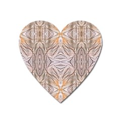 Inked patterns repeats Heart Magnet