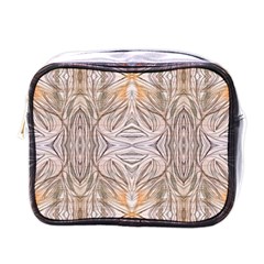 Inked Patterns Repeats Mini Toiletries Bag (one Side) by kaleidomarblingart