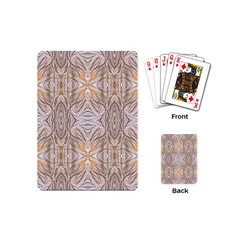 Inked patterns repeats Playing Cards Single Design (Mini)