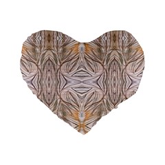 Inked patterns repeats Standard 16  Premium Heart Shape Cushions