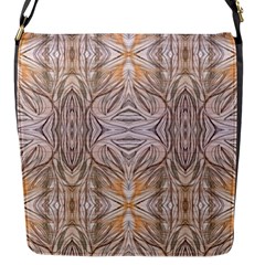 Inked patterns repeats Flap Closure Messenger Bag (S)