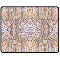 Inked patterns repeats Double Sided Fleece Blanket (Medium) 