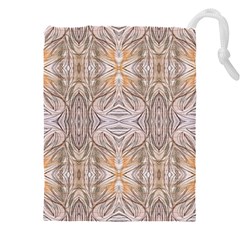 Inked patterns repeats Drawstring Pouch (5XL)