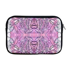 Biro On Pink Symmetry Apple Macbook Pro 17  Zipper Case by kaleidomarblingart