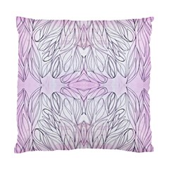 Pink Biro Repeats I Standard Cushion Case (one Side) by kaleidomarblingart