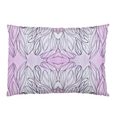 Pink Biro Repeats I Pillow Case (two Sides) by kaleidomarblingart