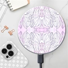 Pink Biro Repeats I Wireless Charger by kaleidomarblingart