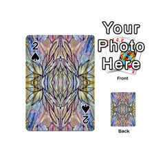 Ink Paint Repeats Playing Cards 54 Designs (mini) by kaleidomarblingart