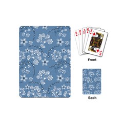 Folk Flowers Art Pattern  Playing Cards Single Design (mini) by Eskimos