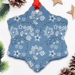 Folk flowers art pattern  Ornament (Snowflake)