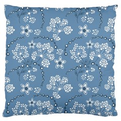 Folk Flowers Art Pattern  Standard Flano Cushion Case (one Side) by Eskimos