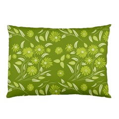 Folk Flowers Art Pattern  Pillow Case by Eskimos