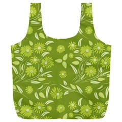 Folk Flowers Art Pattern  Full Print Recycle Bag (xxxl) by Eskimos