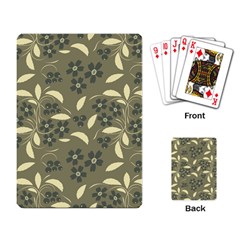 Folk Flowers Art Pattern  Playing Cards Single Design (rectangle) by Eskimos