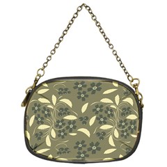 Folk Flowers Art Pattern  Chain Purse (one Side) by Eskimos