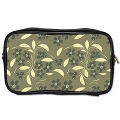 Folk Flowers Art Pattern  Toiletries Bag (one Side) by Eskimos