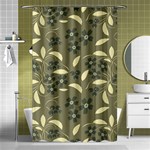 Folk flowers art pattern  Shower Curtain 48  x 72  (Small)  Curtain(48  X 72 ) - 42.18 x64.8  Curtain(48  X 72 )