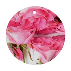 Magenta Bouquet Ornament (round)