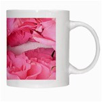 Magenta bouquet White Mugs Right