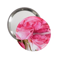 Magenta Bouquet 2 25  Handbag Mirrors by kaleidomarblingart