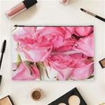 Magenta bouquet Cosmetic Bag (Large) Front