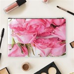 Magenta bouquet Cosmetic Bag (Large) Back