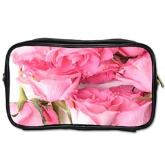 Magenta Bouquet Toiletries Bag (one Side) by kaleidomarblingart