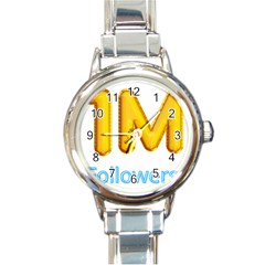 0001-3207033350 20210621 173022 ???? Round Italian Charm Watch