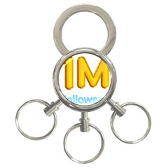 0001-3207033350 20210621 173022 ???? 3-ring Key Chain by Kareem