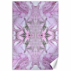 Pastels Symmetry Canvas 24  X 36  by kaleidomarblingart