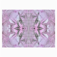 Pastels Symmetry Large Glasses Cloth (2 Sides) by kaleidomarblingart