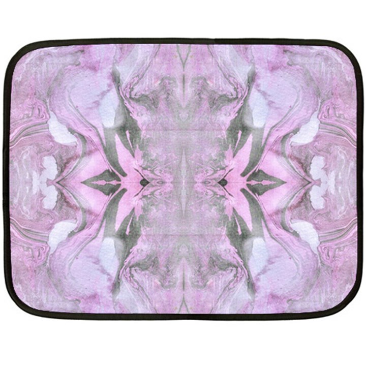 Pastels symmetry Double Sided Fleece Blanket (Mini) 