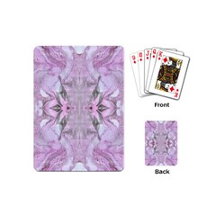 Pastels Symmetry Playing Cards Single Design (mini) by kaleidomarblingart