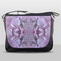 Pastels Symmetry Messenger Bag by kaleidomarblingart