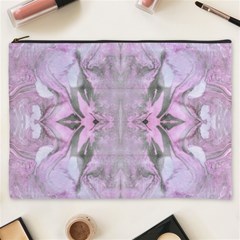 Pastels Symmetry Cosmetic Bag (xxxl) by kaleidomarblingart