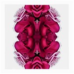 Diagonal Magenta Bouquet Medium Glasses Cloth (2 Sides) Back