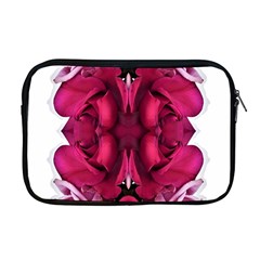 Diagonal Magenta Bouquet Apple Macbook Pro 17  Zipper Case by kaleidomarblingart