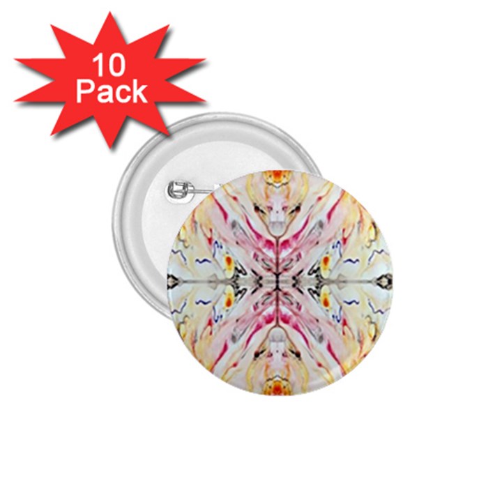 Painted Web Repeats 1.75  Buttons (10 pack)