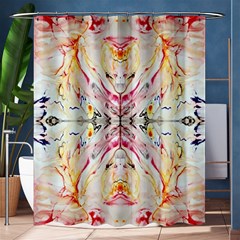 Painted Web Repeats Shower Curtain 60  x 72  (Medium) 