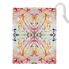 Painted Web Repeats Drawstring Pouch (4XL)