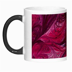 Red Feathers Morph Mugs by kaleidomarblingart