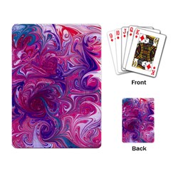 Painted Feathers Playing Cards Single Design (rectangle) by kaleidomarblingart