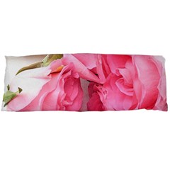 Scattered Magenta Roses Body Pillow Case (dakimakura) by kaleidomarblingart